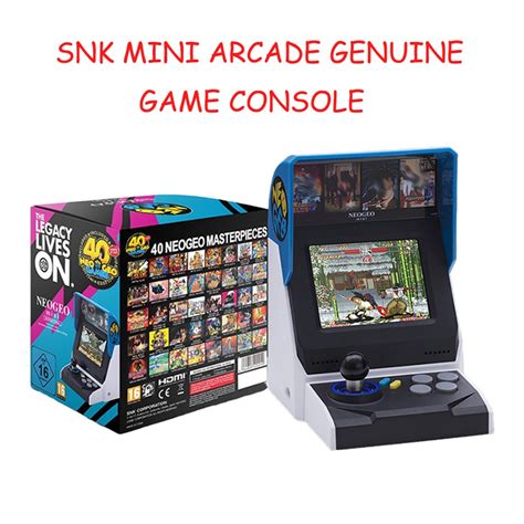 New Snk Neo Geo 40th Anniversary Mini Arcade Game Machine International