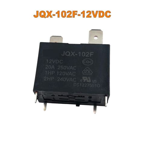 1PCS JQX-102F-12VDC HF102F-12VDC Relay SPST 20A 250VAC 4PINS | eBay