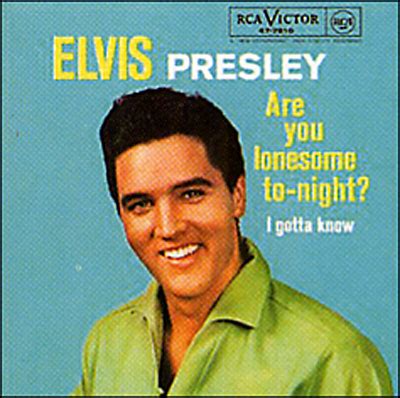 Are You Lonesome To Night I Gotta Know Elvis Presley Maxi Vinyle