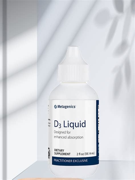 Supplements Metagenics Vitamin D3 5000 Iu Liquid