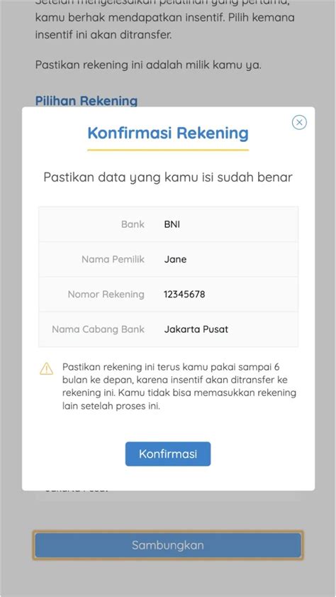 Contoh Nomor Rekening Bni Koleksi Gambar