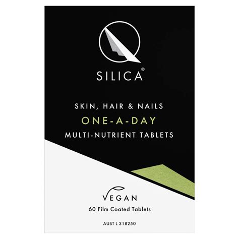 Buy Qsilica Original Skin Hair And Nail Supplement 60 One A Day S