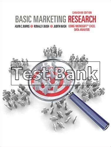 Basic Marketing Research Using Microsoft Excel Data Analysis Canadian