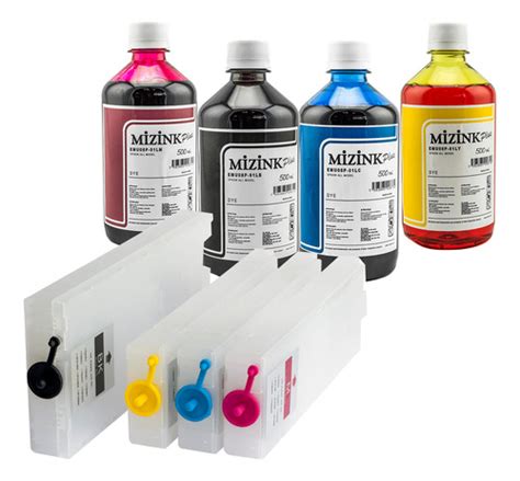 Cartucho Recarreg Vel Wf C Kit Ml De Tinta Mizink