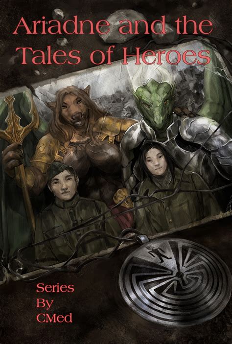 Ariadne And The Tales Of Heroes Book Cover By TheUniverseofCMed Hentai Foundry