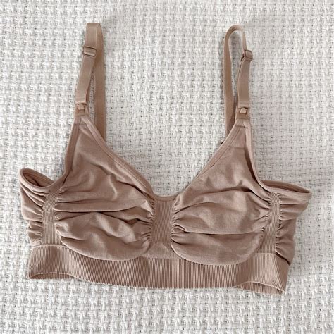 SKIMS Tan Nude Sculpting Maternity Adjustable Stretch Gem