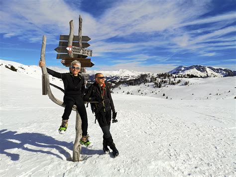 Escursione Invernale Con Le Ciaspole Agli Omini Di Pietra Dalla Malga