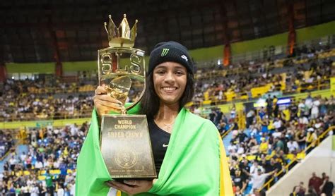 Rayssa Leal Tira A Maior Nota Da Hist Ria Da Liga Mundial E Conquista