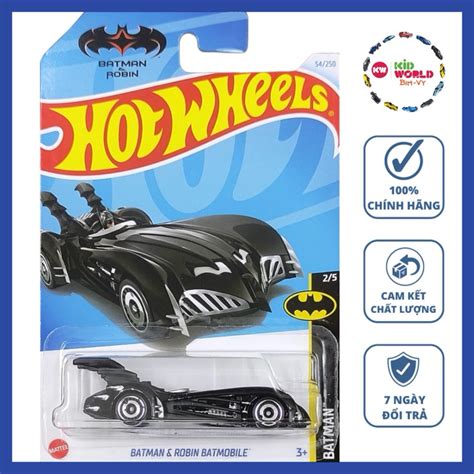 Xe mô hình Hot Wheels basic Batman Robin Batmobile HRY Shopee Việt Nam