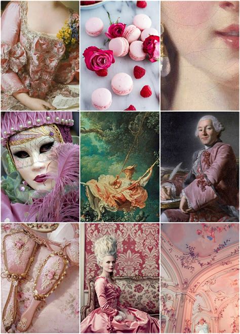 Vive La Reine Byronianblues Pink Rococo Aesthetic