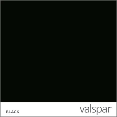 Valspar Flat Black Spray Paint Actual Net Contents 12 Oz At