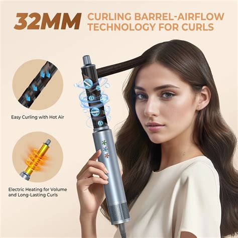 Hair Styler Set 5 en 1 Hairstyler Multistyler Airstyler avec sèche