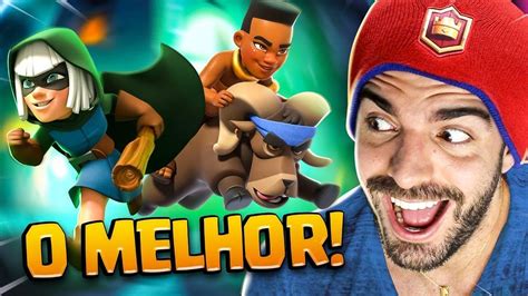 O Melhor Deck De Domadora Do Clash Royale Youtube