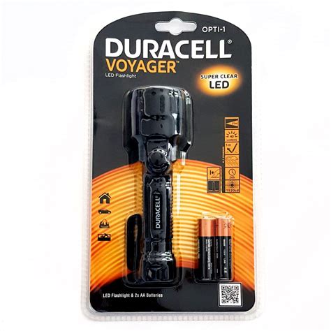 Duracell Led Voyager Opti Taschenlampe Lumen Incl Aa Batterien