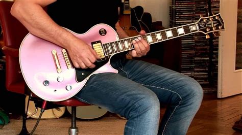 1987 Gibson Les Paul Custom Lite Pink Part1 Youtube