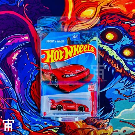 Hot Wheels Super Silhouette Nissan Silvia S Lbwk Red Edition New Shopee Singapore