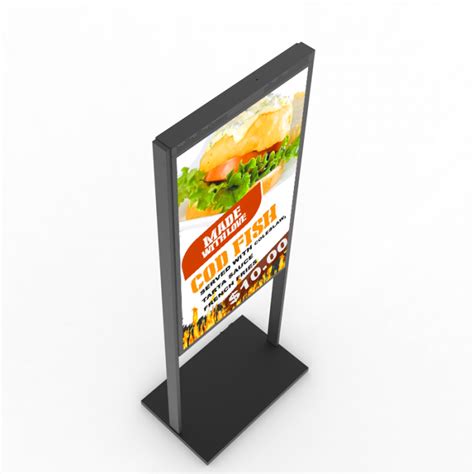 Double Side Inch Store Window Facing Digital Signage Huaview