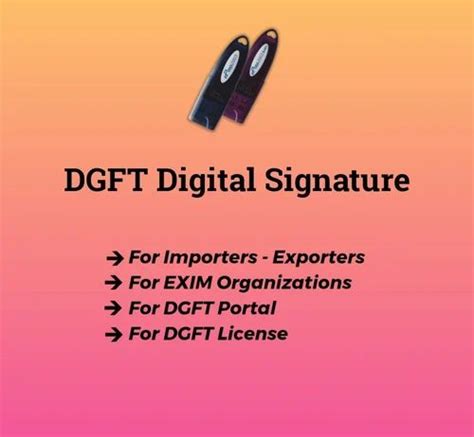 Dgft Digital Signature Certificate At Best Price In Bahadurgarh