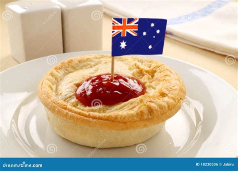 Aussie Meat Pie stock photo. Image of delicious, meat - 18230506