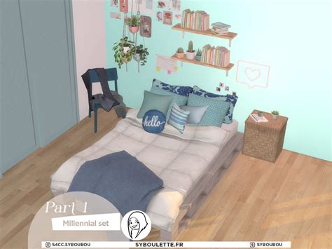 Millennial Part 1 The Bedroom 2022 The Sims 4 Build Buy CurseForge