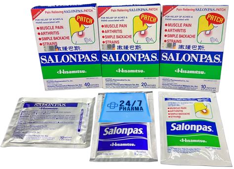 SALONPAS PATCH S Pain Relieving Hisamitsu 久光撒隆巴斯止痛贴片 salonplast Pain Relieving Relief hot