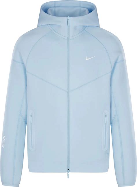 Nike x NOCTA Light Blue 'Tech' Zip Hoodie | INC STYLE