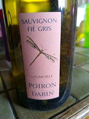 Poiron Dabin Sauvignon Fié Gris Vivino France