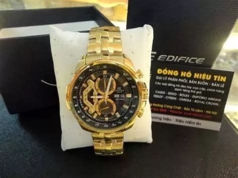 Reloj Casio Edifice Dorado Ef 558fg 1av Sellado Original En Venta En