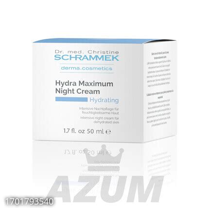 Dr Schrammek Intensive Moisturizing Night Cream Hydra Maximum Night