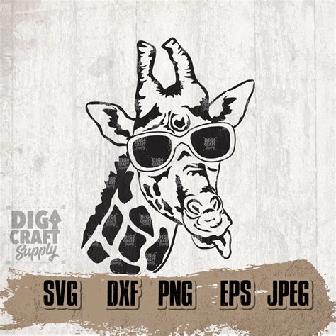 Cute Funny Giraffe Svg Cute Giraffe Svg Peeking Giraffe Svg - Etsy