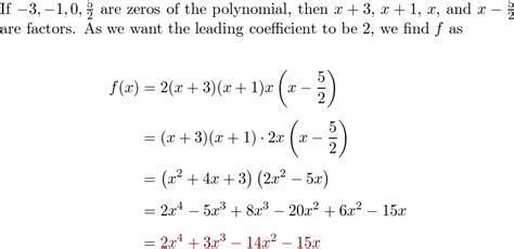 Leading Coefficient