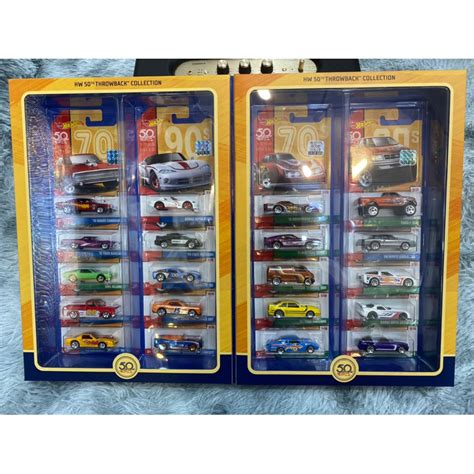 BoonShop Hot Wheels HW TH THROWBACK COLLECTION box set Tem Nhà