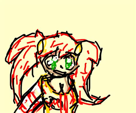 Ronald McDonald As A Hot Anime Girl Drawception