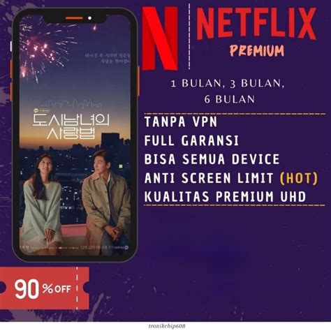 Jual NETFLIXXXX PREMIUM 3 BULAN RESMI UHD 4K 100 FULL GARANSI ULTRA HD