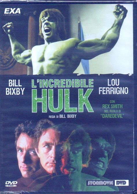 L Incredibile Hulk Amazon It Bill Bixby John Rhys Davies