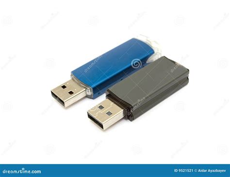 USB Stick Storage Devices Stock Image - Image: 9521521