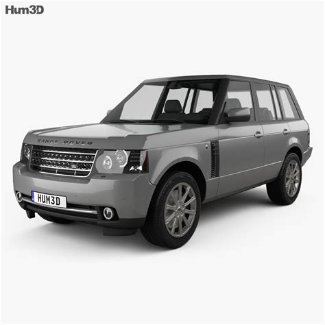 Land Rover Range Rover Supercharged 2012 3d 모델 차량 On Hum3d