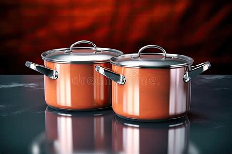 New Cooking Pot Set Metal Saucepans Soup Kitchenware Shiny Stainless