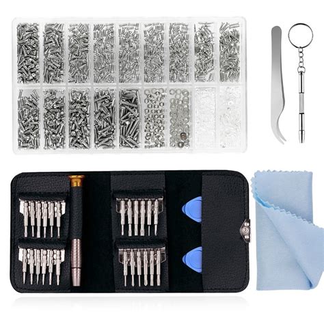 Buy Tootaci Eyeglasses Repair Kit 1000pcs Small Screws Bolts Nuts