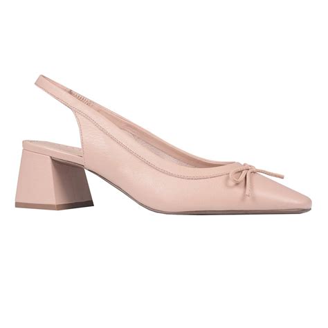 Slingback Nude Salto Bloco I Loucos Santos Loja Virtual