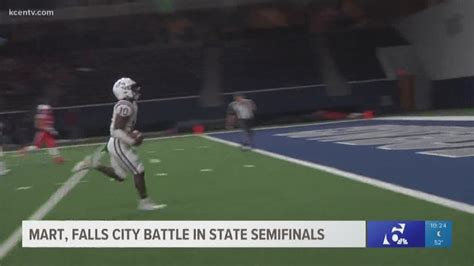 Mart faces Falls City in Texas High School Football State Semifinals ...