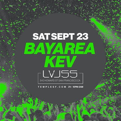 BayAreaKev LVL 55 Tickets At Temple Nightclub In SF By Temple