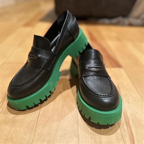 Steve Maddens Chunky Lawrence Lug Sole Loafer Depop