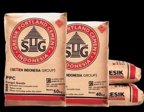 Jual Semen Gresik Kg Semen Gresik Pcc Kg Eceran Kota