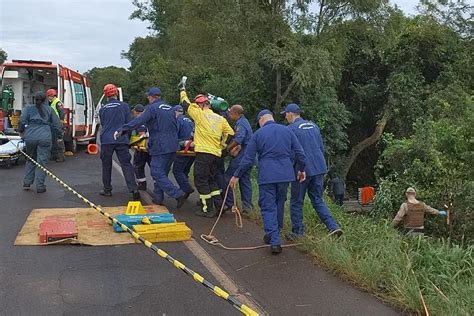 Acidente Na BR 163 Deixa Motorista Gravemente Ferido