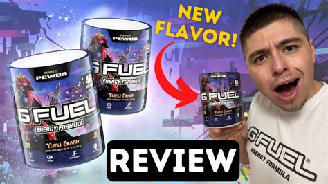 New Yuzu Slash Gfuel Flavor Review Youtube