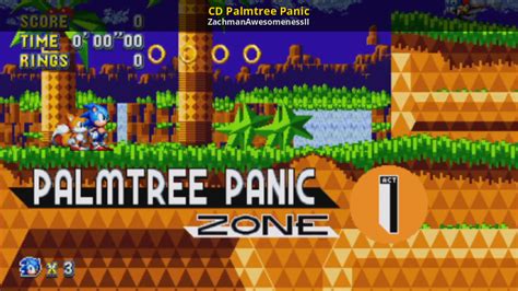 Sonic Cd Palmtree Panic Sprites