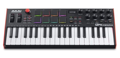 AKAI MPK Mini Plus, MIDI-Keyboard mit Pads, CV und Sequencer - AMAZONA.de
