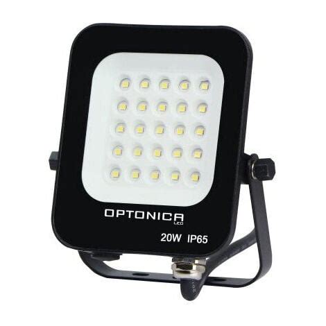 Lot De Projecteurs Led W Noir Tanche Ip Lm W Blanc