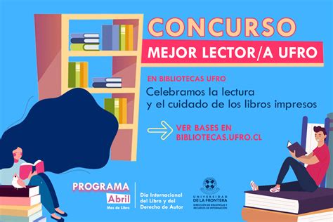 Bibliotecas UFRO premiará al Mejor lector a de la Universidad de La